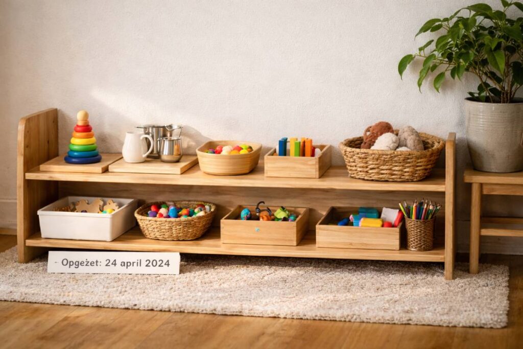 De Montessori-basis: je “voorbereide omgeving” in 10 minuten