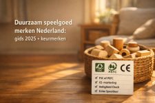 Duurzaam speelgoed merken Nederland: gids 2025 + keurmerken