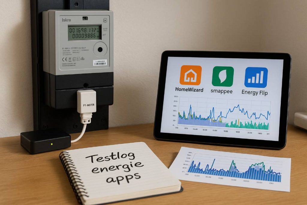 Hoe hebben we deze energie monitor apps getest?