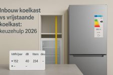 Inbouw koelkast vs vrijstaande koelkast: keuzehulp 2026