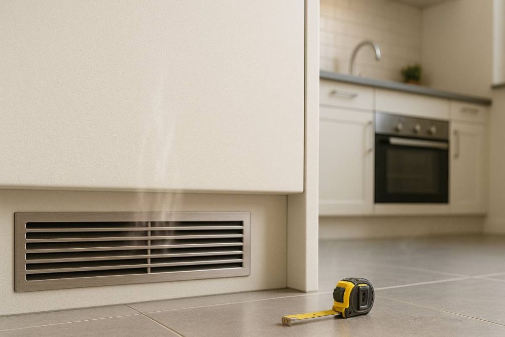 Inbouwkoelkast/vriezer (meest kritisch)