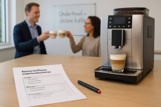 Kantoor koffiemachine onderhoud: handleiding, tips & kosten