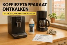Koffiezetapparaat ontkalken: methodes, voordelen & nadelen