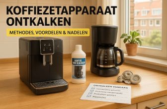 Koffiezetapparaat ontkalken: methodes, voordelen & nadelen