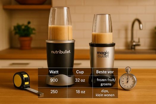 NutriBullet Pro 900 vs Magic Bullet review: beste keuze