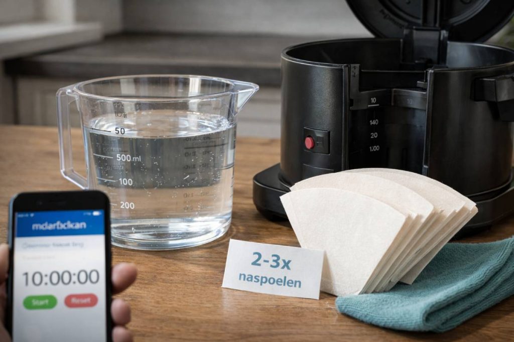 Ontkalken stap-voor-stap (veilig, zonder gedoe)