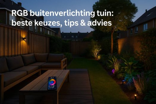 RGB buitenverlichting tuin: beste keuzes, tips & advies