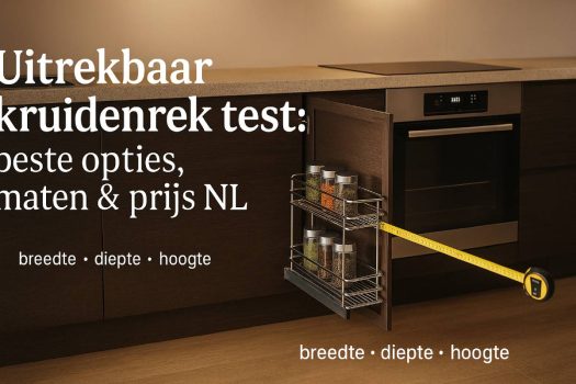 Uitrekbaar kruidenrek test: beste opties, maten & prijs NL