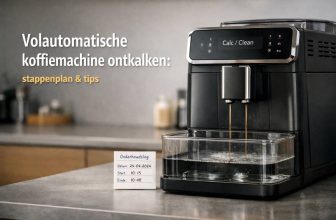 Volautomatische koffiemachine ontkalken: stappenplan & tips