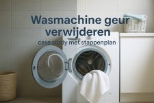 Wasmachine geur verwijderen: case study met stappenplan