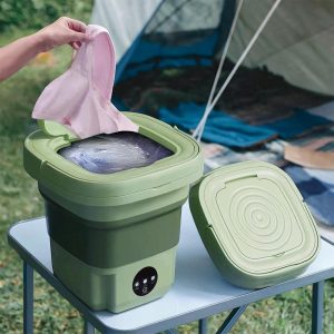 Aqua Laser Mini-wasmachine review: draagbaar voor camping