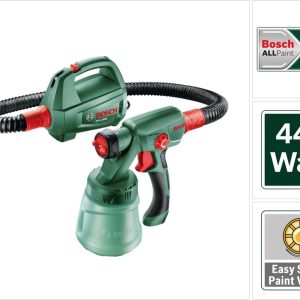 Bosch PFS 2000 Verfspuit - op snoer - 440 W test HVLP voor deuren