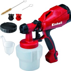 Einhell Elektrische Verfspuit TC-SY 500 P test: snel lakken, HVLP