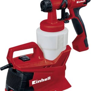Einhell Elektrische Verfspuit TC-SY 600 S test: snel verven, HVLP