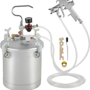 Happyment Verfpistool met 10L drukvat review: strakke laklaag