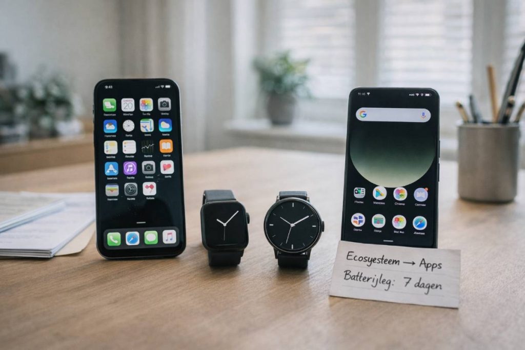 iPhone of Android? Dit bepaalt je shortlist