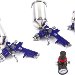 Professionele Verfspuit 8 Delige Set test: egale laag, duurzaam