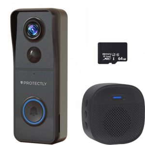 Protectly® Slimme Draadloze Video Deurbel Met Camera review 4K