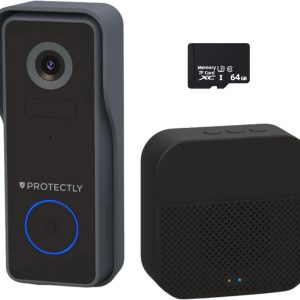 Protectly® Slimme Draadloze Video Deurbel Met Camera test 2K wifi