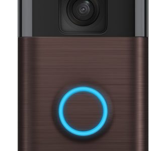 Test Ring Battery Video Doorbell - Draadloos - 1440p HD-video - Brons