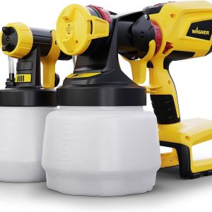 Wagner W 600 Flexio 18V zonder batterij verfspuit test HVLP snel
