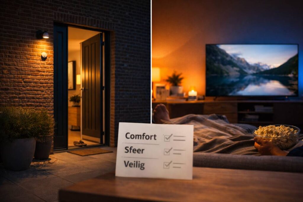 Belangrijkste voordelen: comfort, sfeer, veiligheid