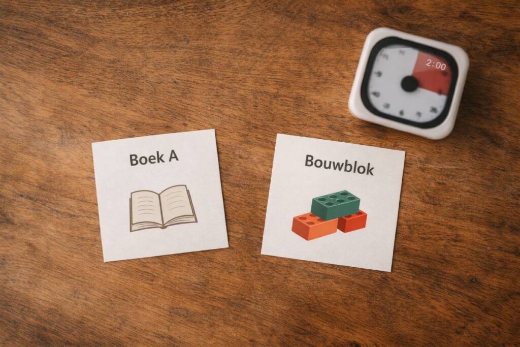 Tip 3: Vrijheid binnen grenzen: geef 2 keuzes, geen 20