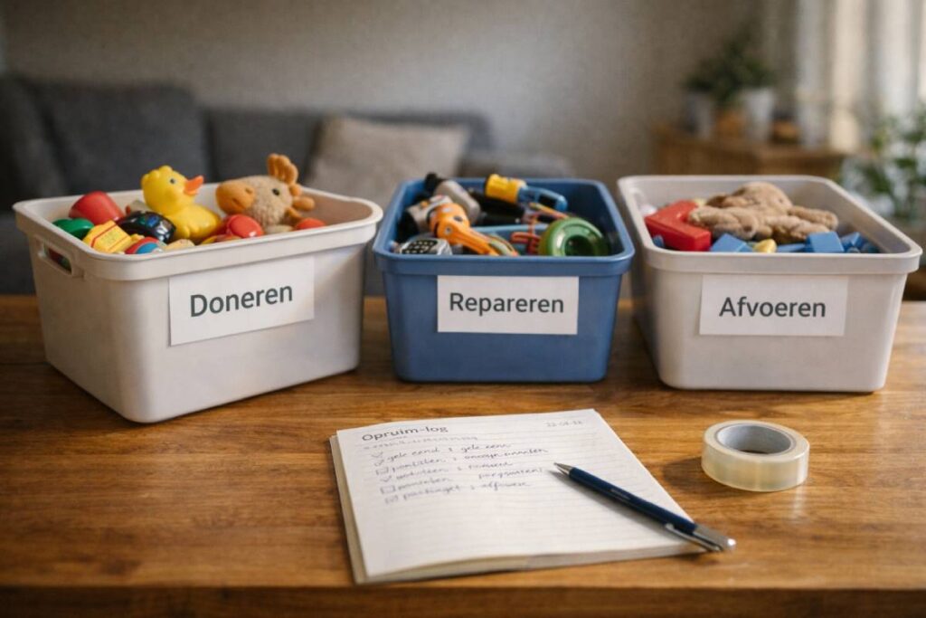 Eerst beslissen: hergebruiken, repareren of weggooien?