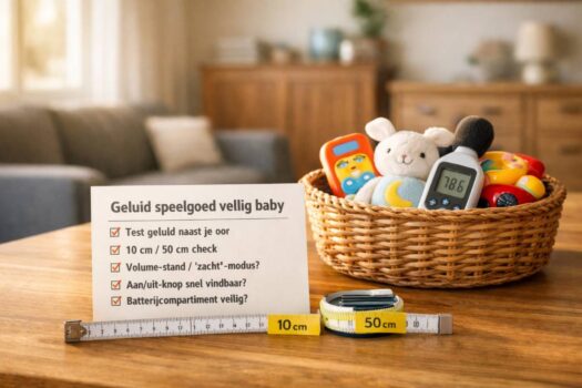 Geluid speelgoed veilig baby: checklist & kooptips voor ouders