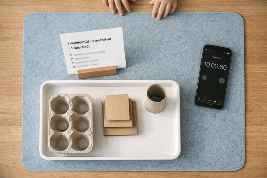 Het 7-stappen Montessori klaarzet-systeem (thuis & klas)