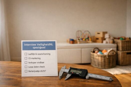 Interview VeiligheidNL speelgoed: checklist voor ouders NL