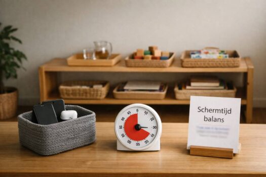 Montessori schermtijd balans: praktische tips voor ouders