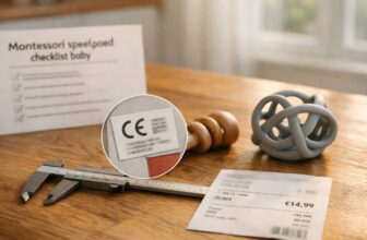 Montessori speelgoed checklist baby: veilig & slim kiezen