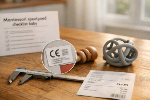 Montessori speelgoed checklist baby: veilig & slim kiezen