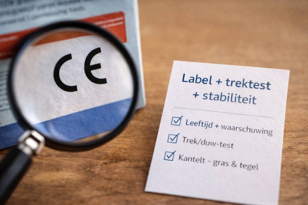 Veiligheid eerst (zonder het speelplezier kapot te maken)