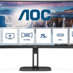 AOC V5 CU34V5C review: USB-C docking met 65W opladen
