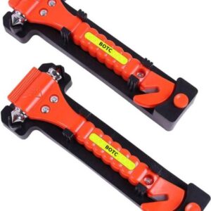 BOTC Veiligheidshamer - 2 stuks - Zwart review: autoruit breken