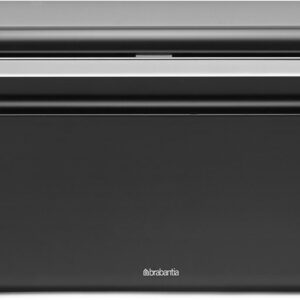 Brabantia Broodtrommel - met klepdeksel - Matt Black test keuken
