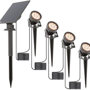 HOFTRONIC - 4x Troy Solar prikspots review: waterdichte tuinspots