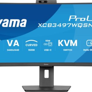 iiyama ProLite XCB3497WQSNPH-B1 review: ultrawide, minder kabels