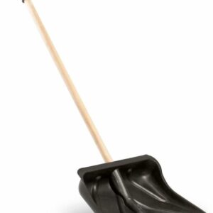 Sneeuwschuiver 47 cm met slijtstrip test: snel oprit sneeuwruimen