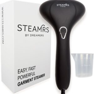 STEAMRS - Krachtige Luxe Kledingstomer - Handstomer - Zwart test: snel kreukvrij