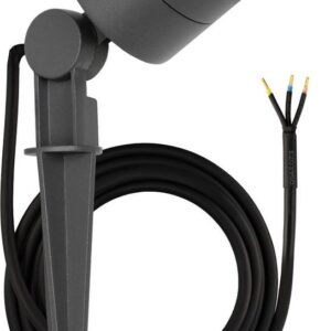 Test Ledvion - LED Prikspots Antraciet - IP65 - 5W - GU10 - 1M