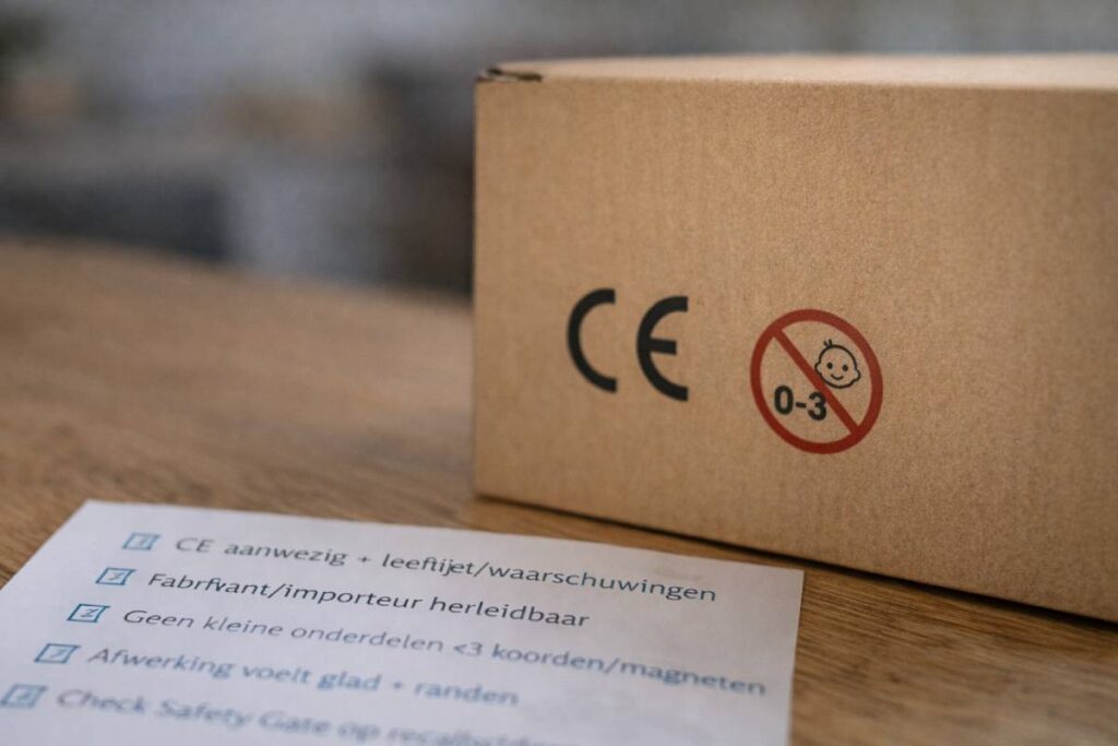 Even kaderen: veiligheid, CE en labels (zonder paniek)