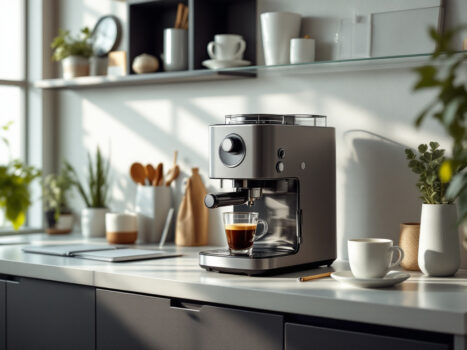 koffiezetapparaat voor werkplek