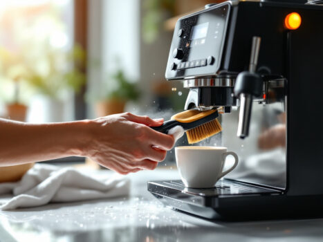 volautomatische koffiezetapparaat reinigen