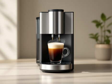 volautomatische koffiezetapparaten met melkopschuimer