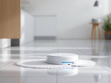 dweilrobot met waterreservoir