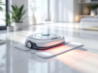 dweilrobot met dweilpad