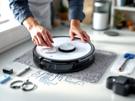 slimme stofzuiger onderhoud